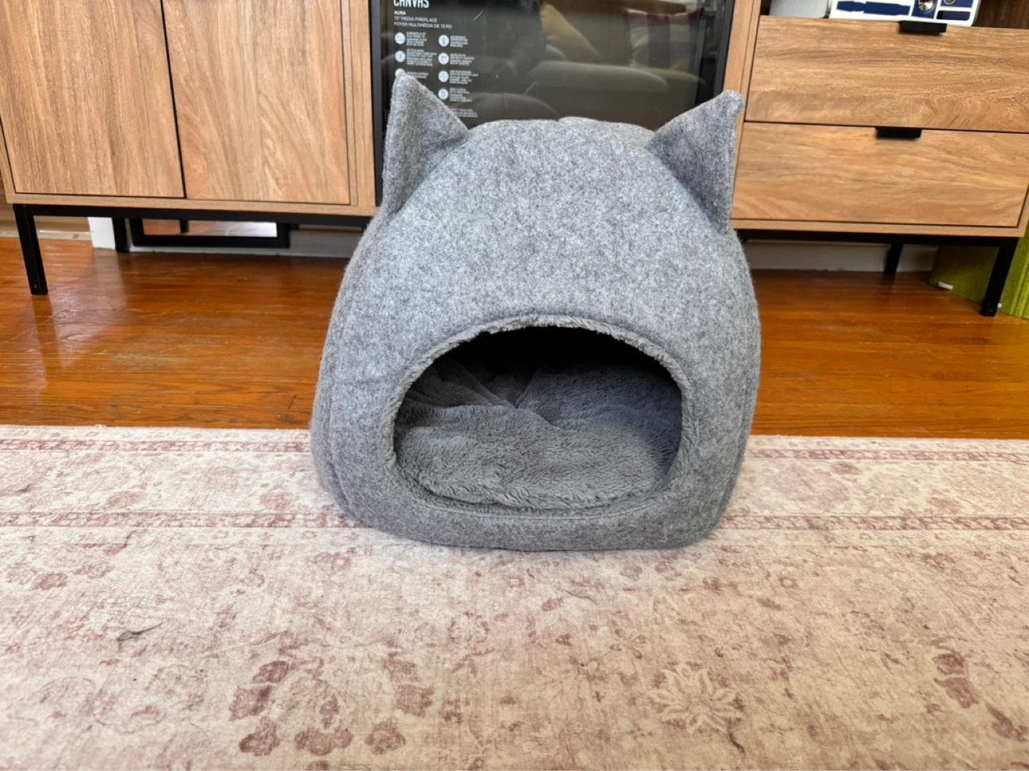 Cat Bed with ears and tail