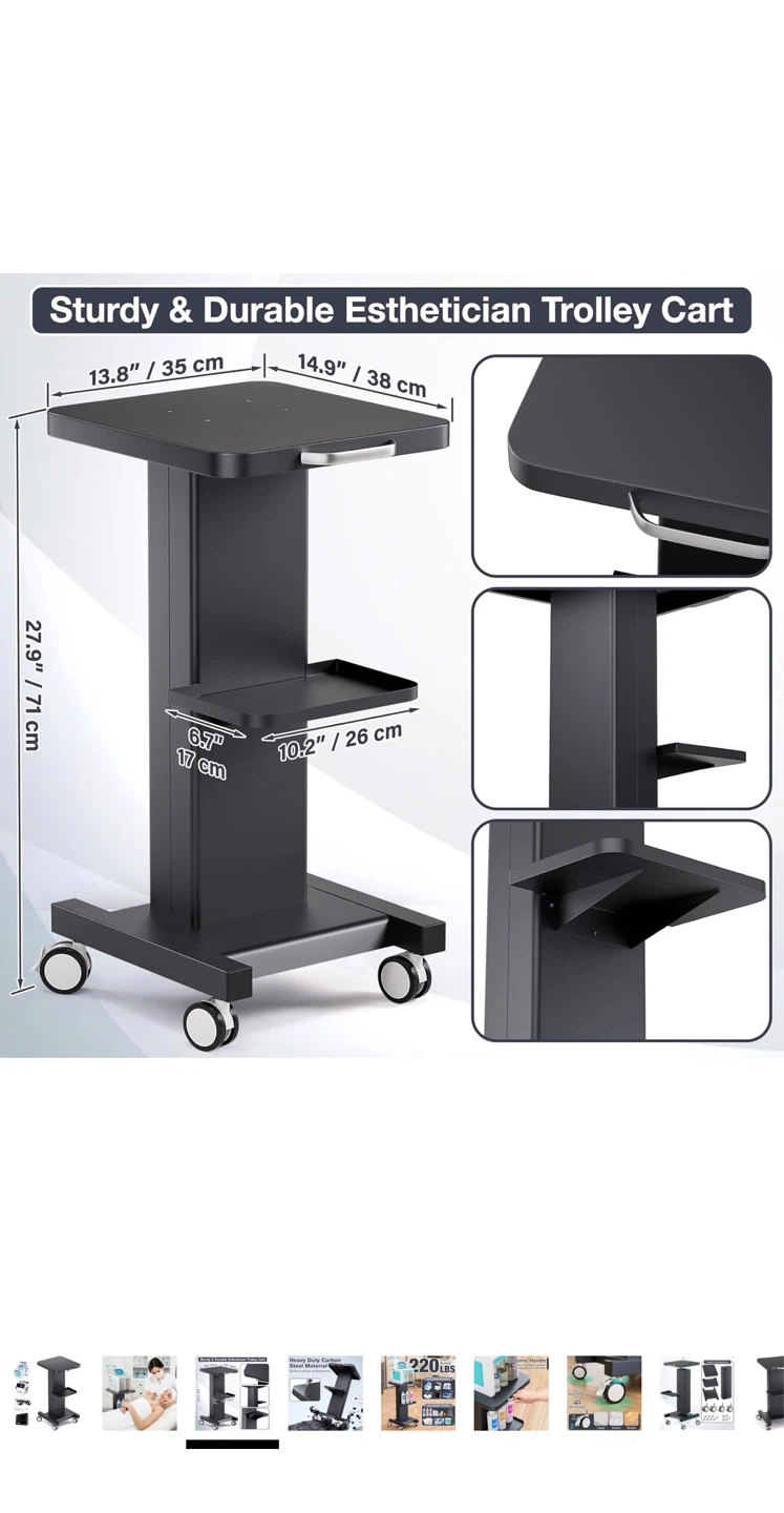 Sturdy Esthetician Trolley Cart - photo 2