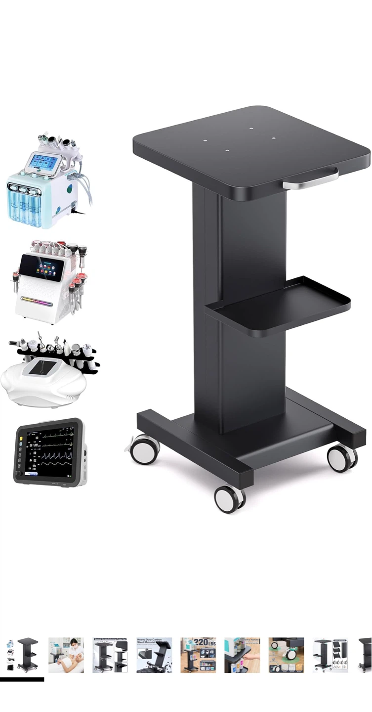 Sturdy Esthetician Trolley Cart