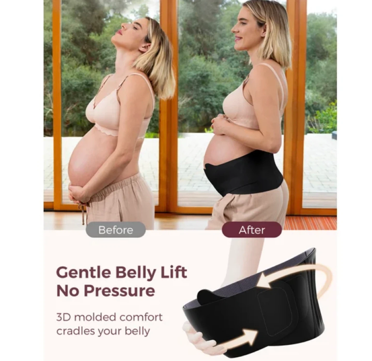 Plus Size Maternity Belly Band 3XL-4XL - photo 4