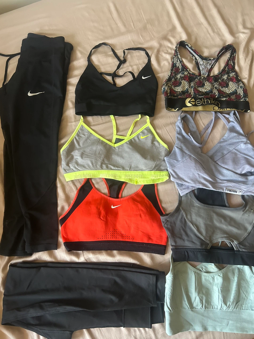 Nike & Gymshark Athletic Wear Bundle