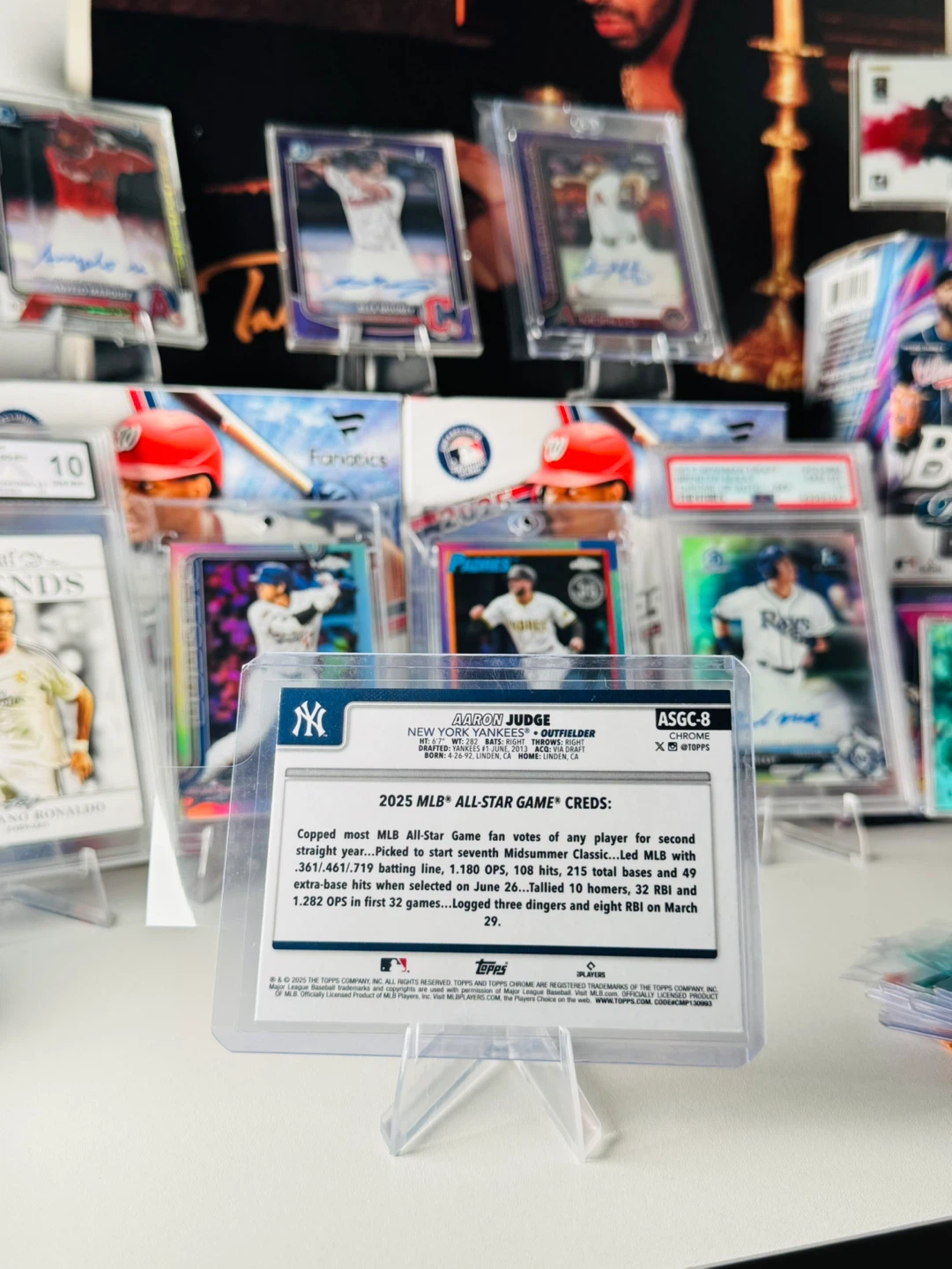2025 Topps Chrome Aaron Judge All-Star Game - photo 2