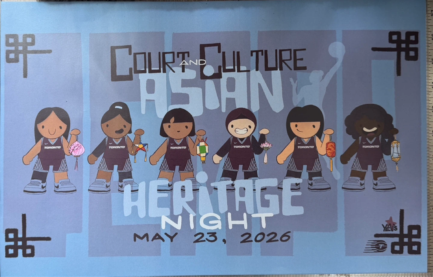 Court & Culture Asian Heritage Night Poster May 23, 2026
