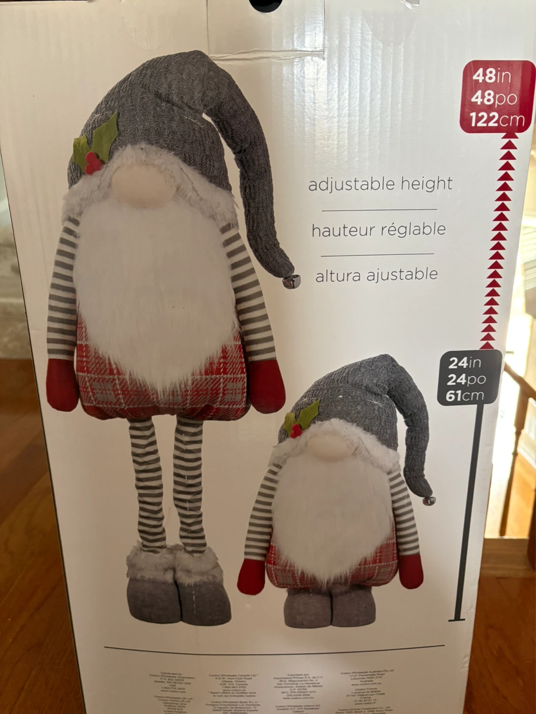 Adjustable Height Gnome Decor - photo 2