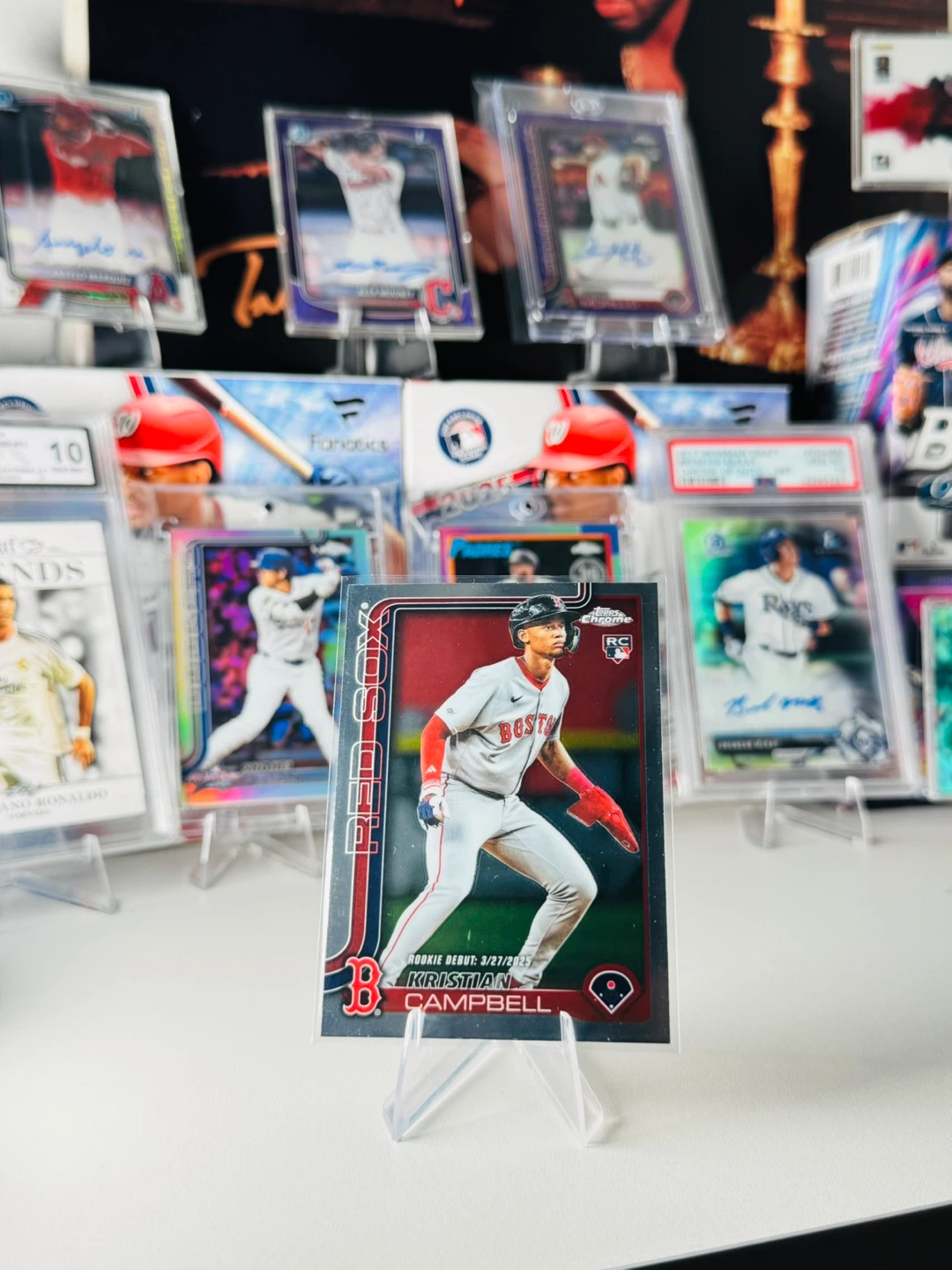 2025 Topps Chrome  Baseball Card - Kristian Campbell