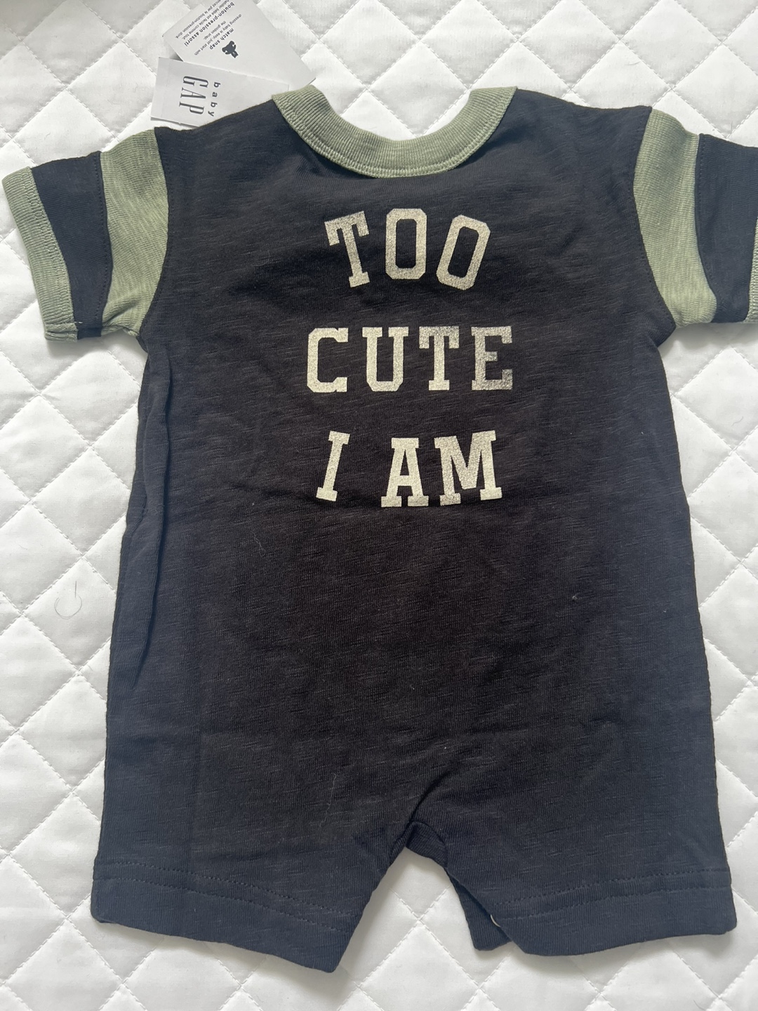 NEW Baby Gap Yoda Romper 0-3 Months - photo 2