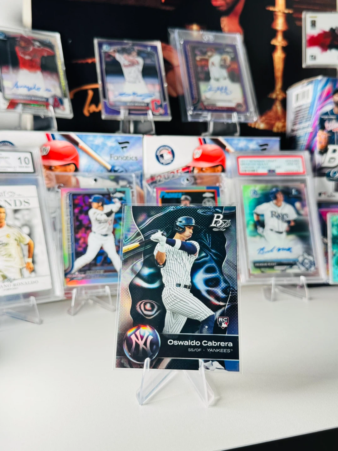 Oswaldo Cabrera 2023 Topps Chrome platinum Baseball Card