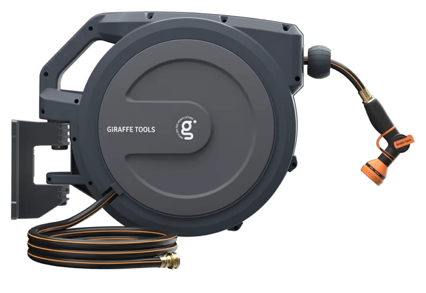 Giraffe Tools Retractable Garden Hose Reel