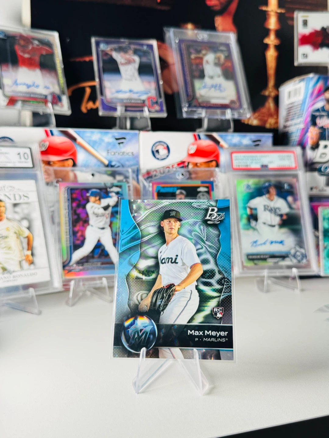 2023 Topps Chrome platinum Max Meyer Baseball Card