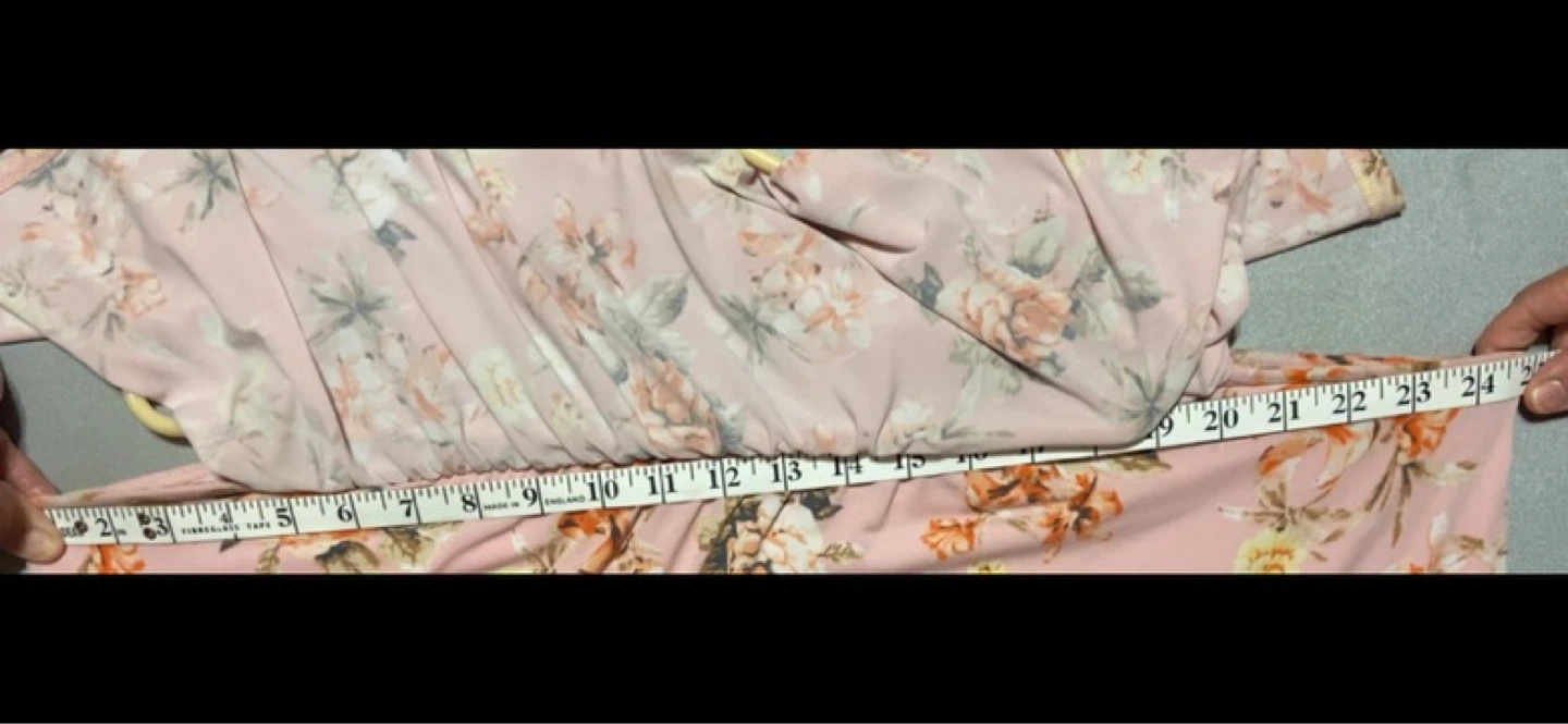 Pink Floral Maxi Dress - photo 3
