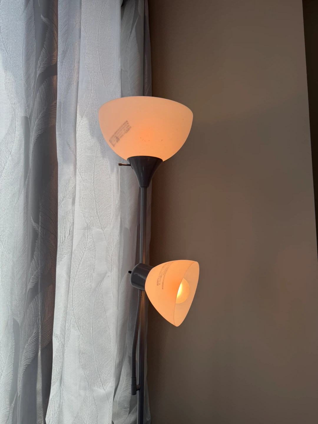 Floor Lamp with Adjustable Reading Light