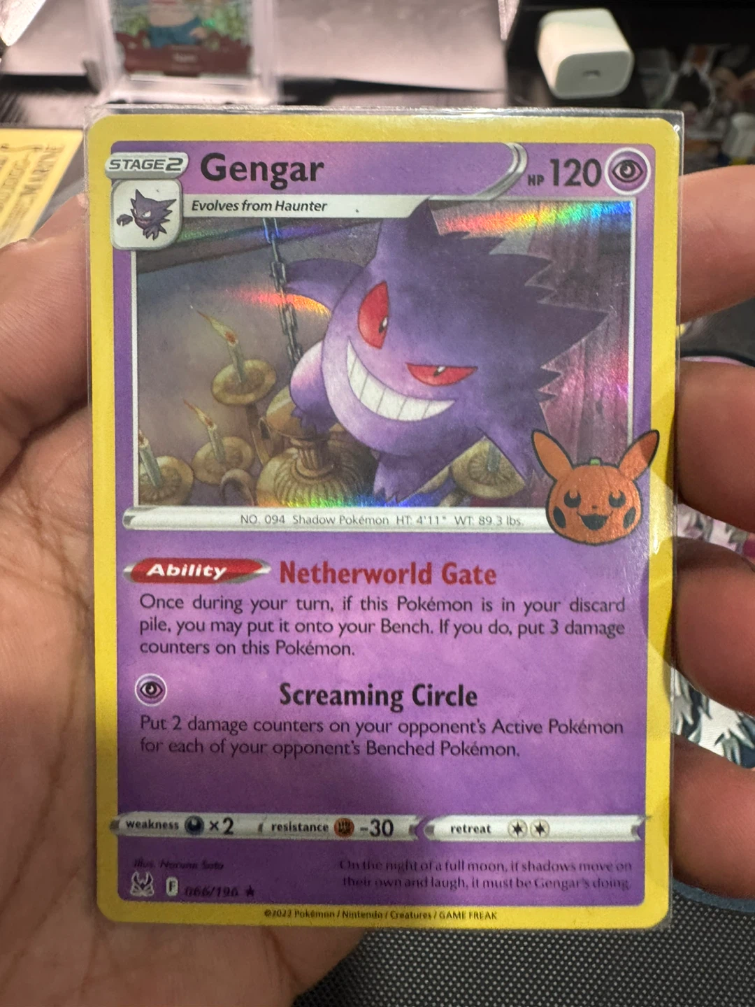Pokemon Trading Cards - Rayquaza V, Gengar, Charizard, - photo 5