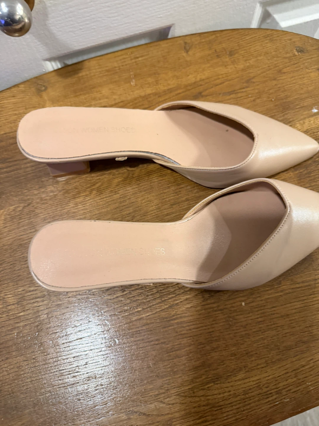 Women's Beige Mules Size 39 - photo 2