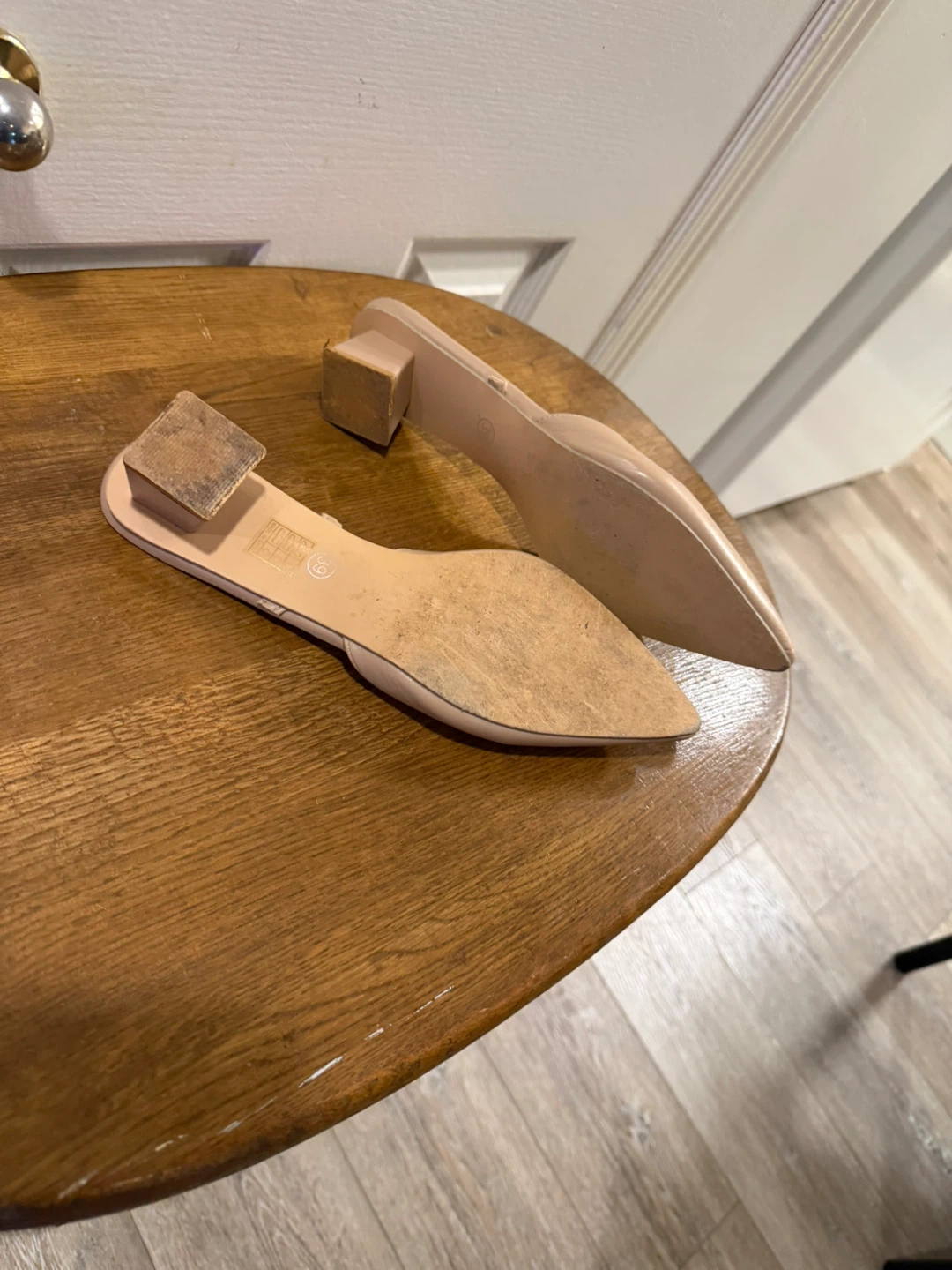 Women's Beige Mules Size 39 - photo 4