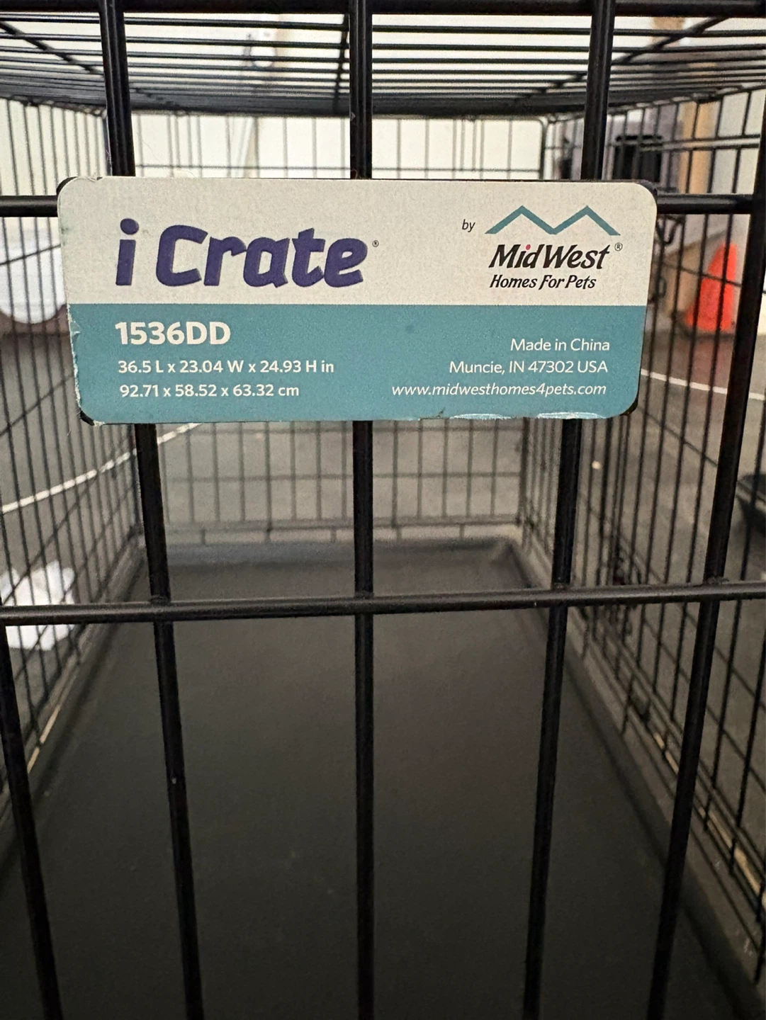 MidWest Homes for Pets iCrate 1536DD Dog Crate