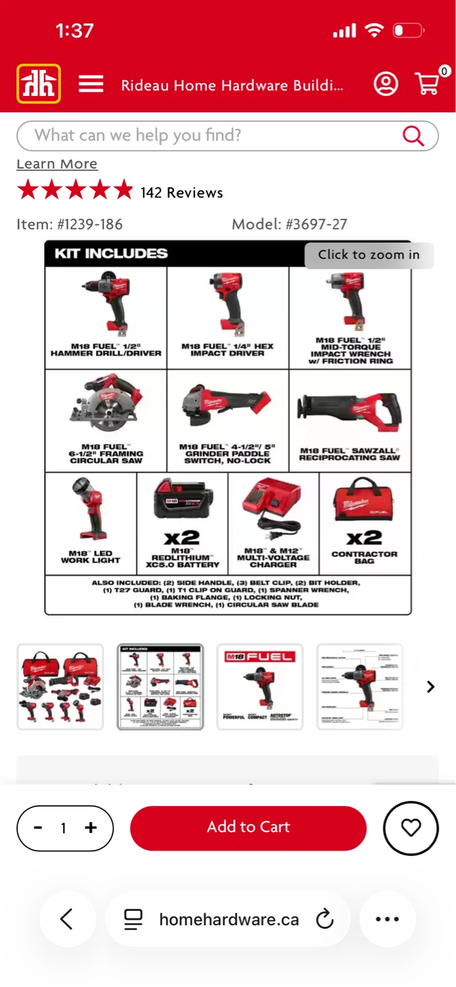 *BRAND NEW*Milwaukee M18 FUEL Cordless Tool Kit with Work Light - photo 2