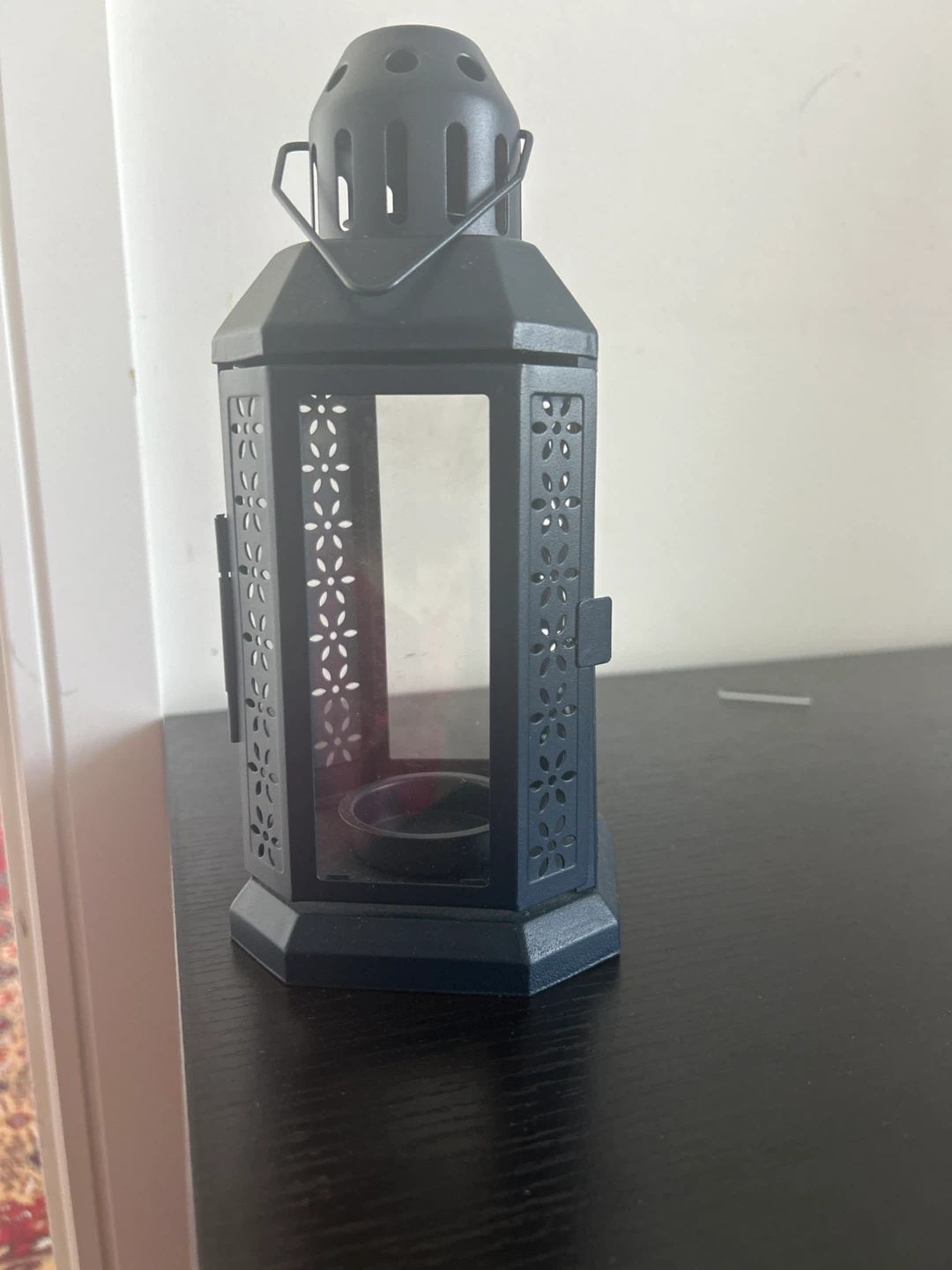 Dark Blue Decorative Lantern
