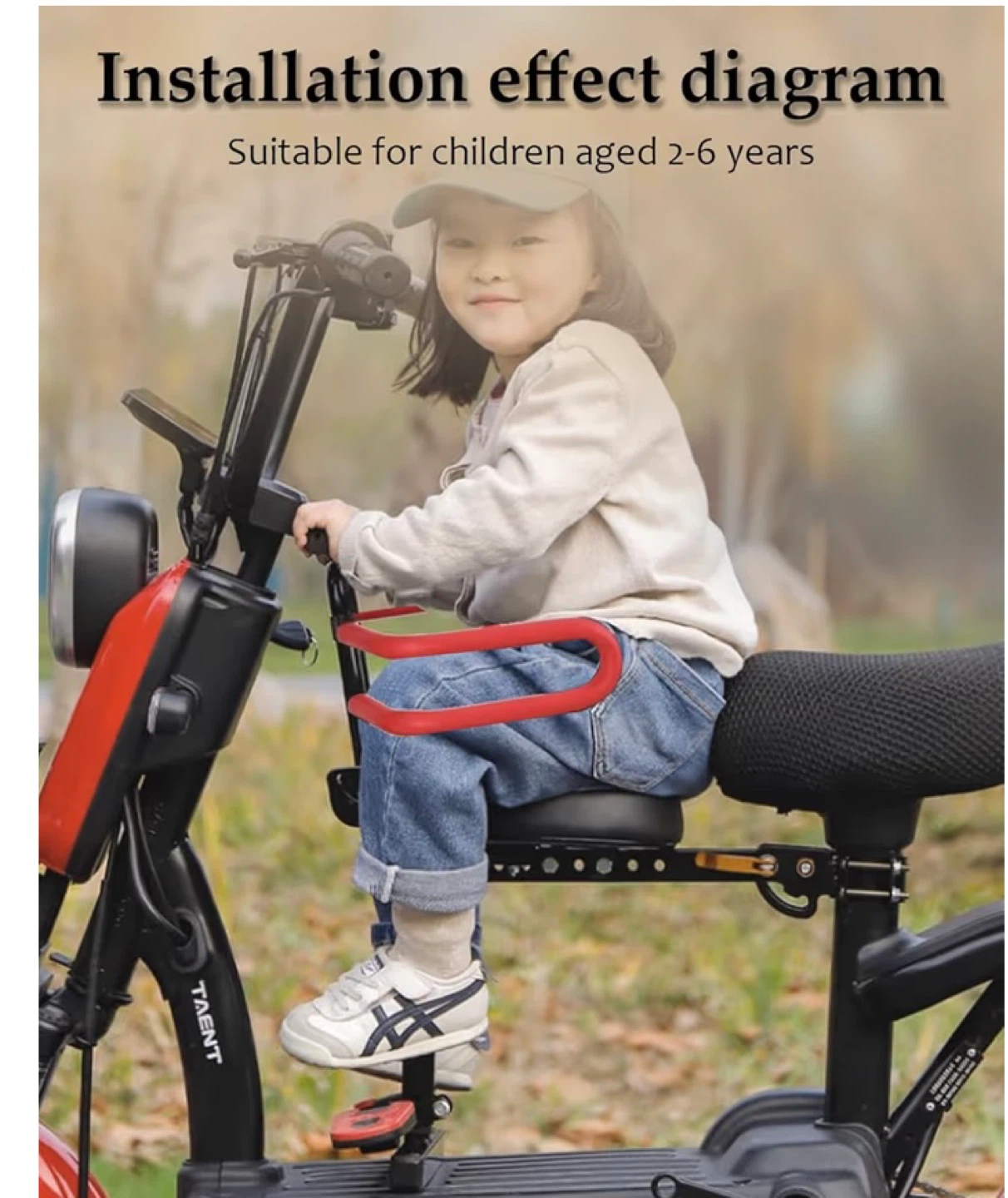 Child Bike Seat for Electric Scooter/Bicycle - photo 4