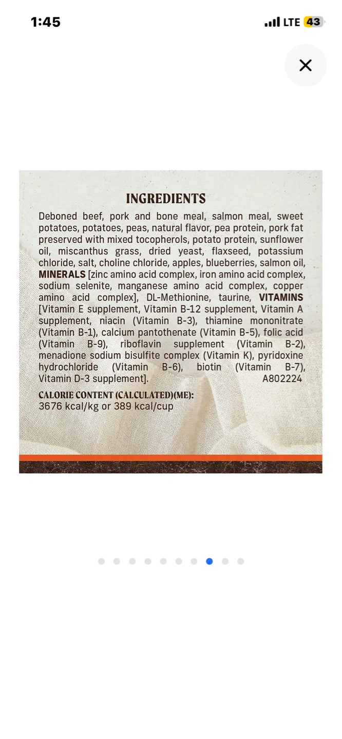 20lbs Merricks Dog Food (Chicken Free) - photo 4