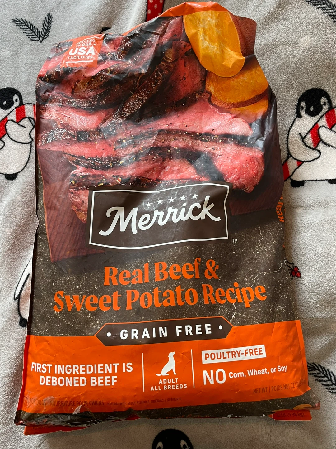 20lbs Merricks Dog Food (Chicken Free)