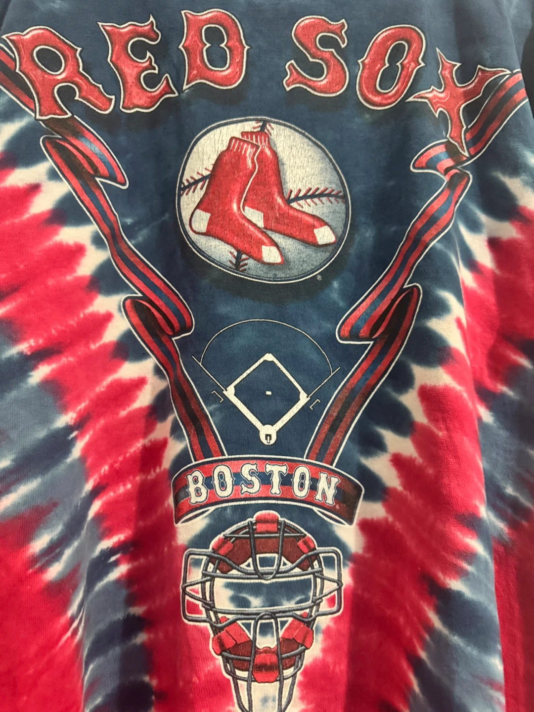 90’s Vintage MLB Boston Red Sox Tie Dye (Large mens) - photo 3