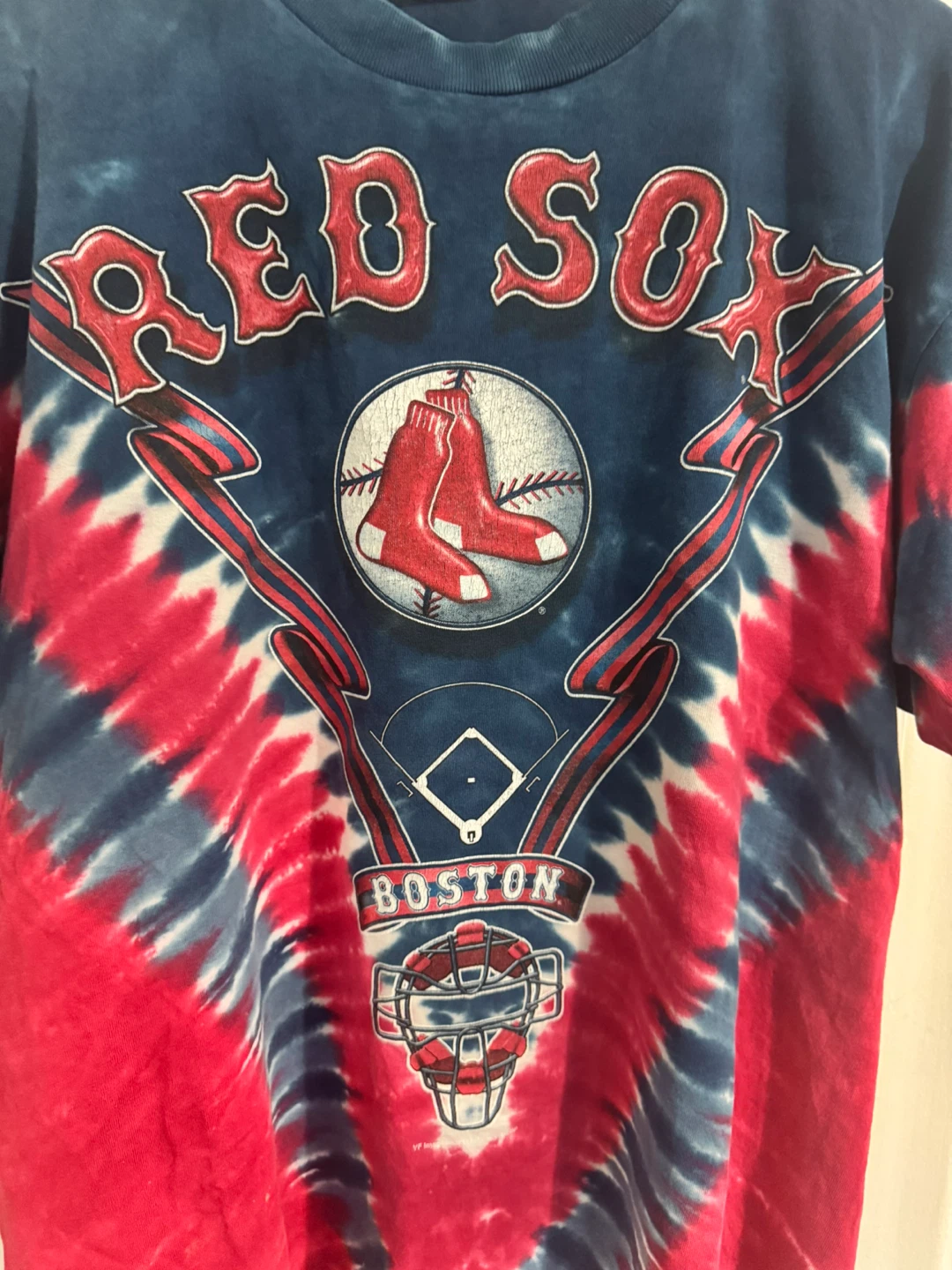 90’s Vintage MLB Boston Red Sox Tie Dye (Large mens) - photo 2