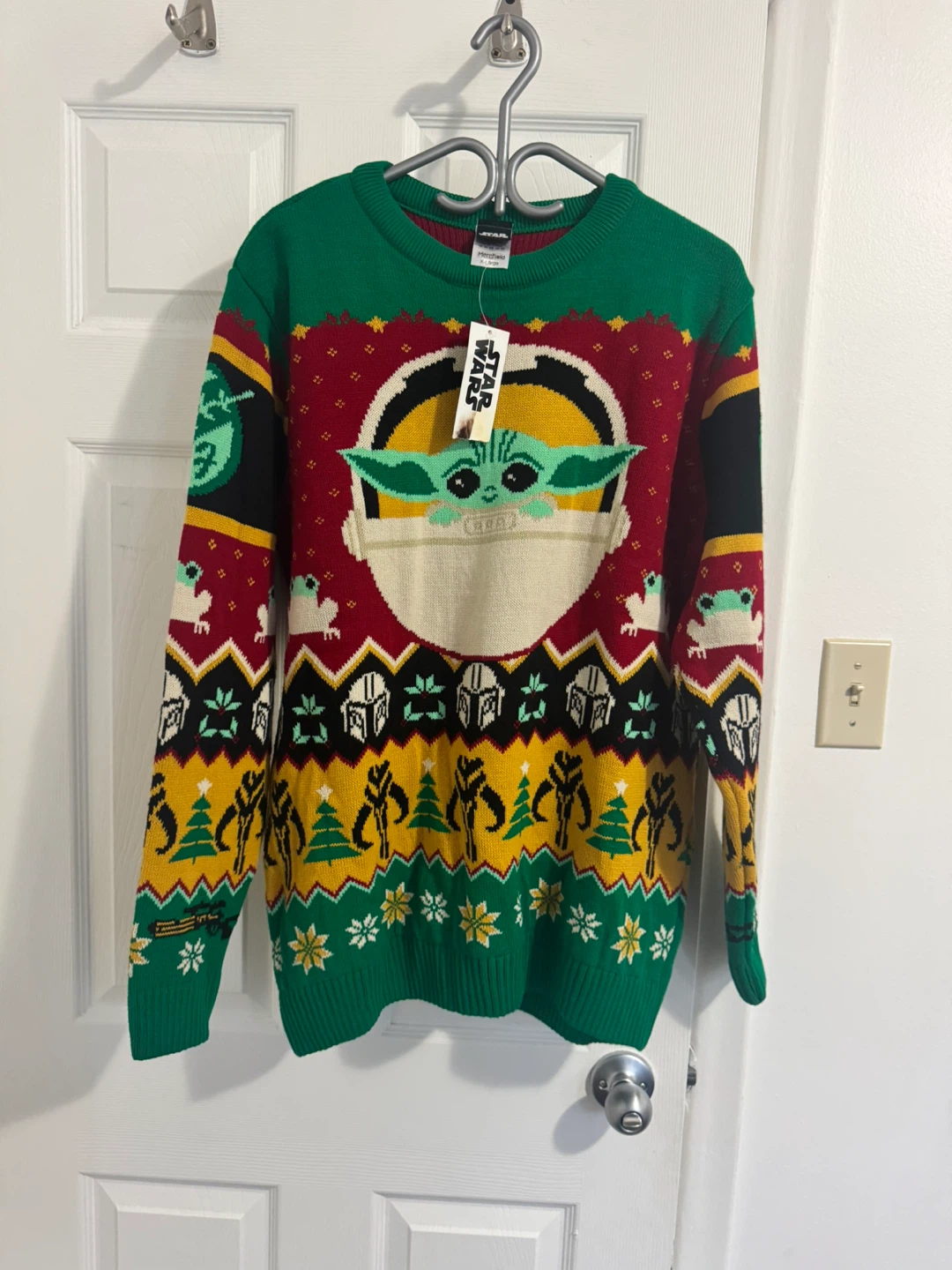 Star Wars The Mandalorian "The Child" Ugly Christmas Sweater