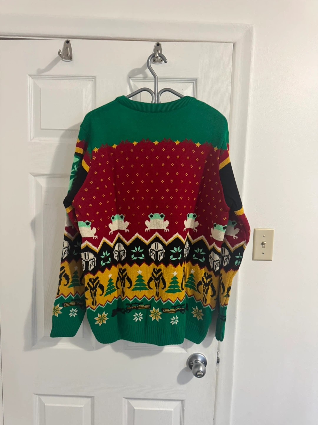 Star Wars The Mandalorian "The Child" Ugly Christmas Sweater - photo 5