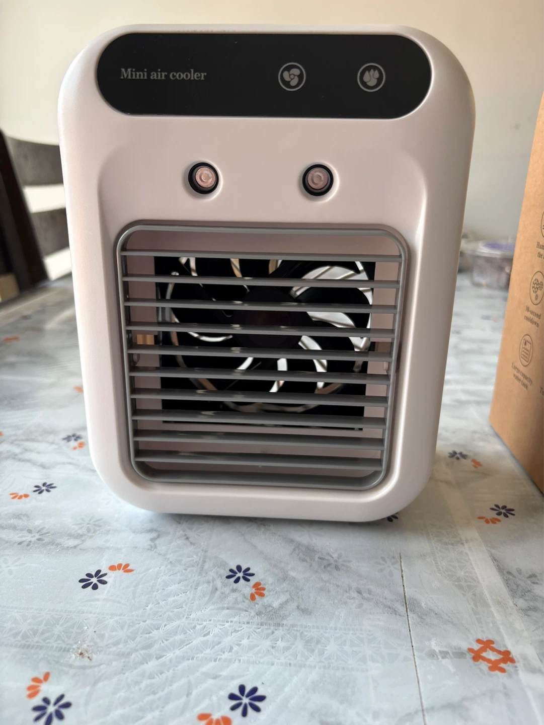 USB Rechargeable Mini Air Cooler Fan – Brand New - photo 2