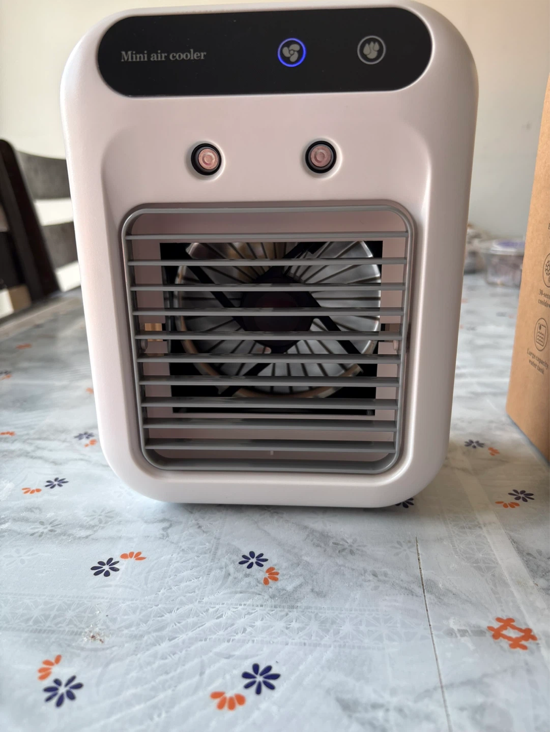 USB Rechargeable Mini Air Cooler Fan – Brand New - photo 3