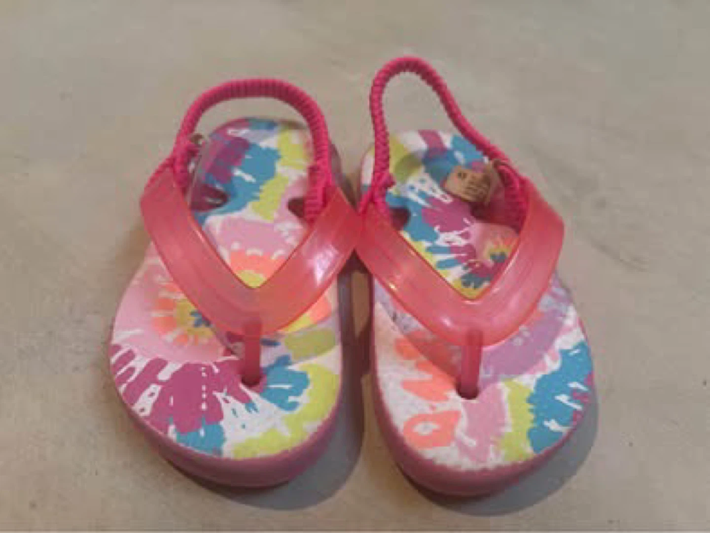 Toddler Girls Flip Flops - Size 4T/5T
