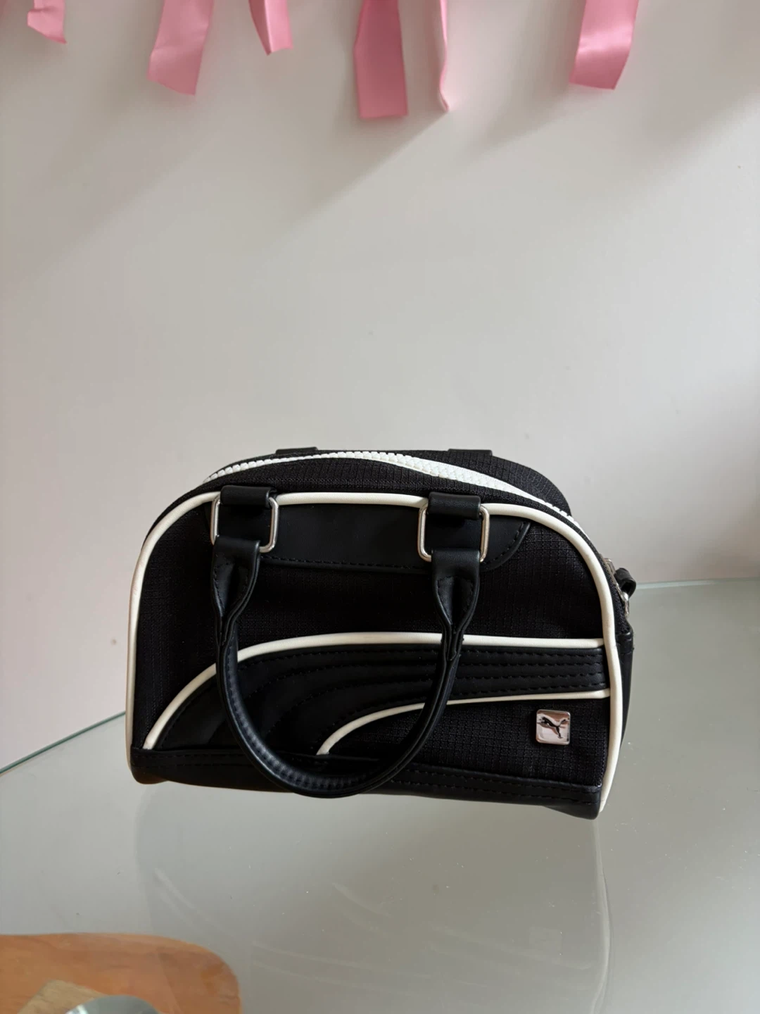 Puma Black Mini bowling Bag