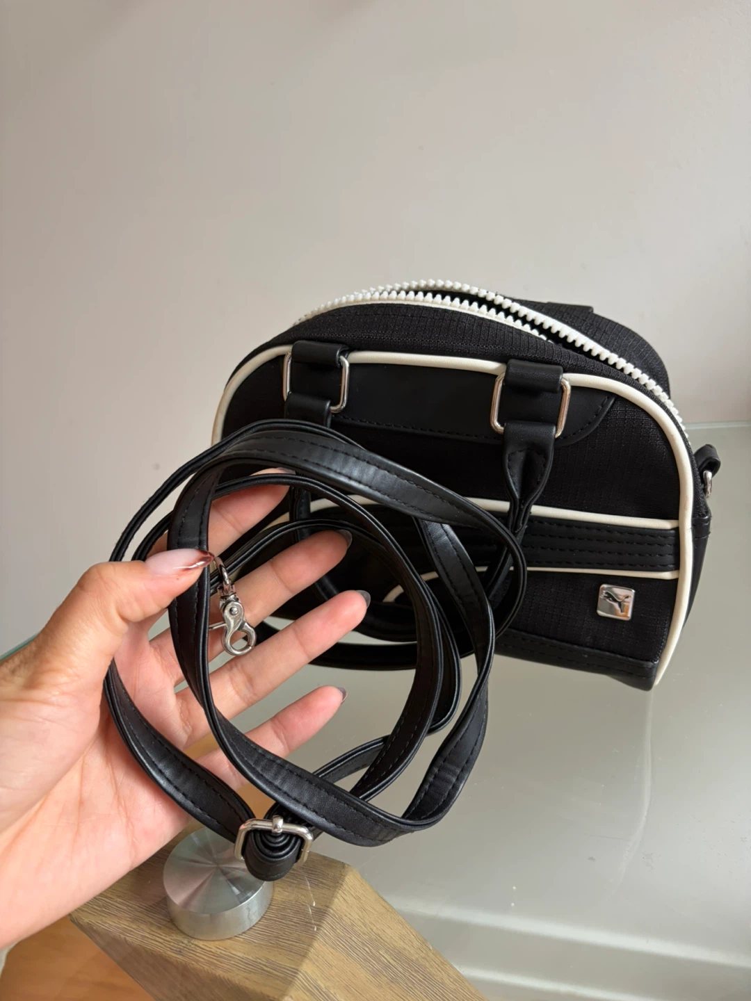 Puma Black Mini bowling Bag - photo 4