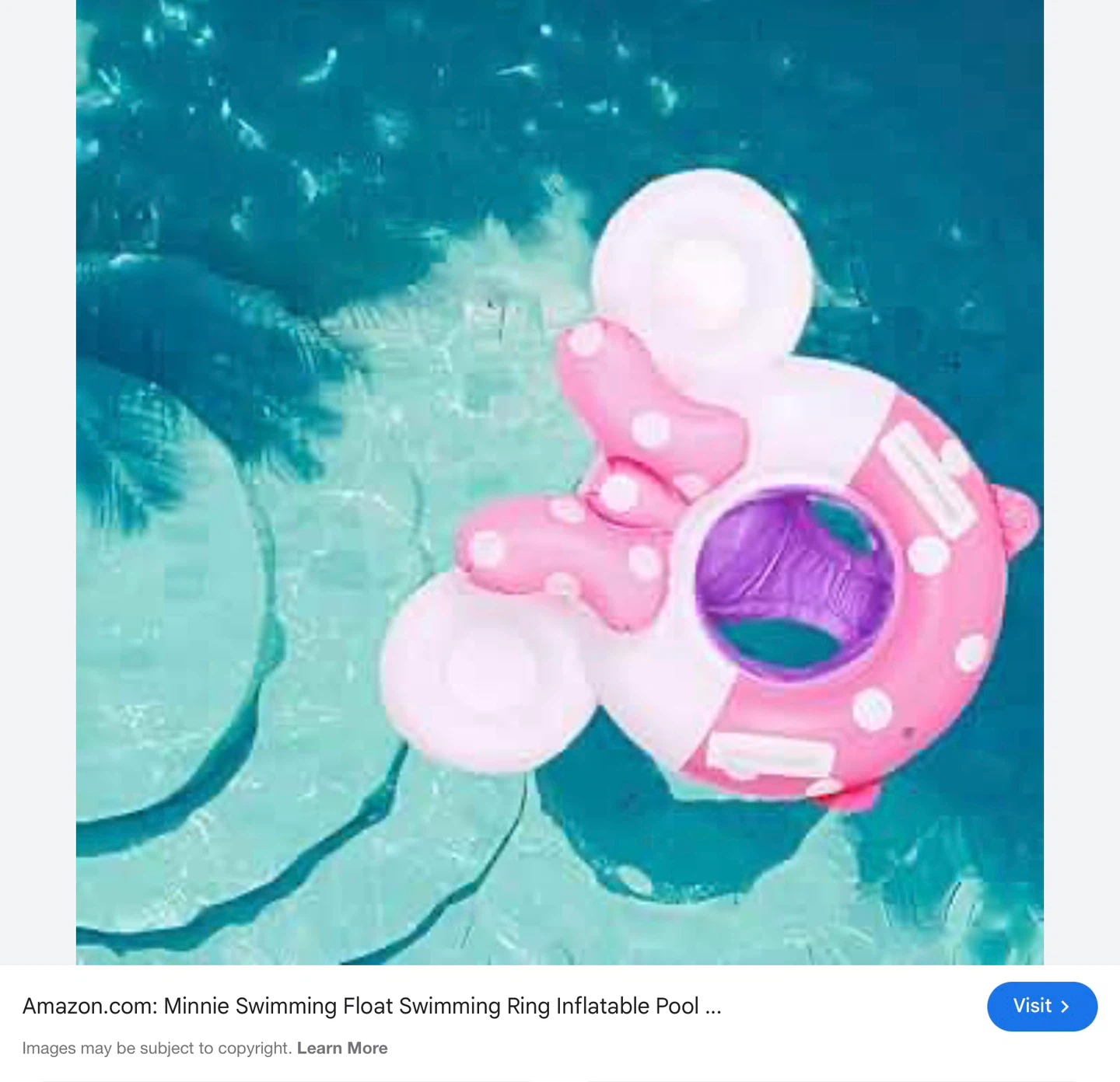 Minnie Mouse Baby Swimming Ring Float - photo 2