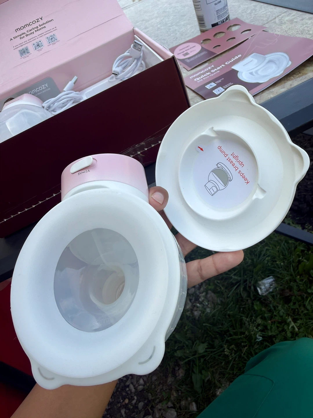 Momcozy S12 Pro Quick Wearable Breast Pumps - photo 5
