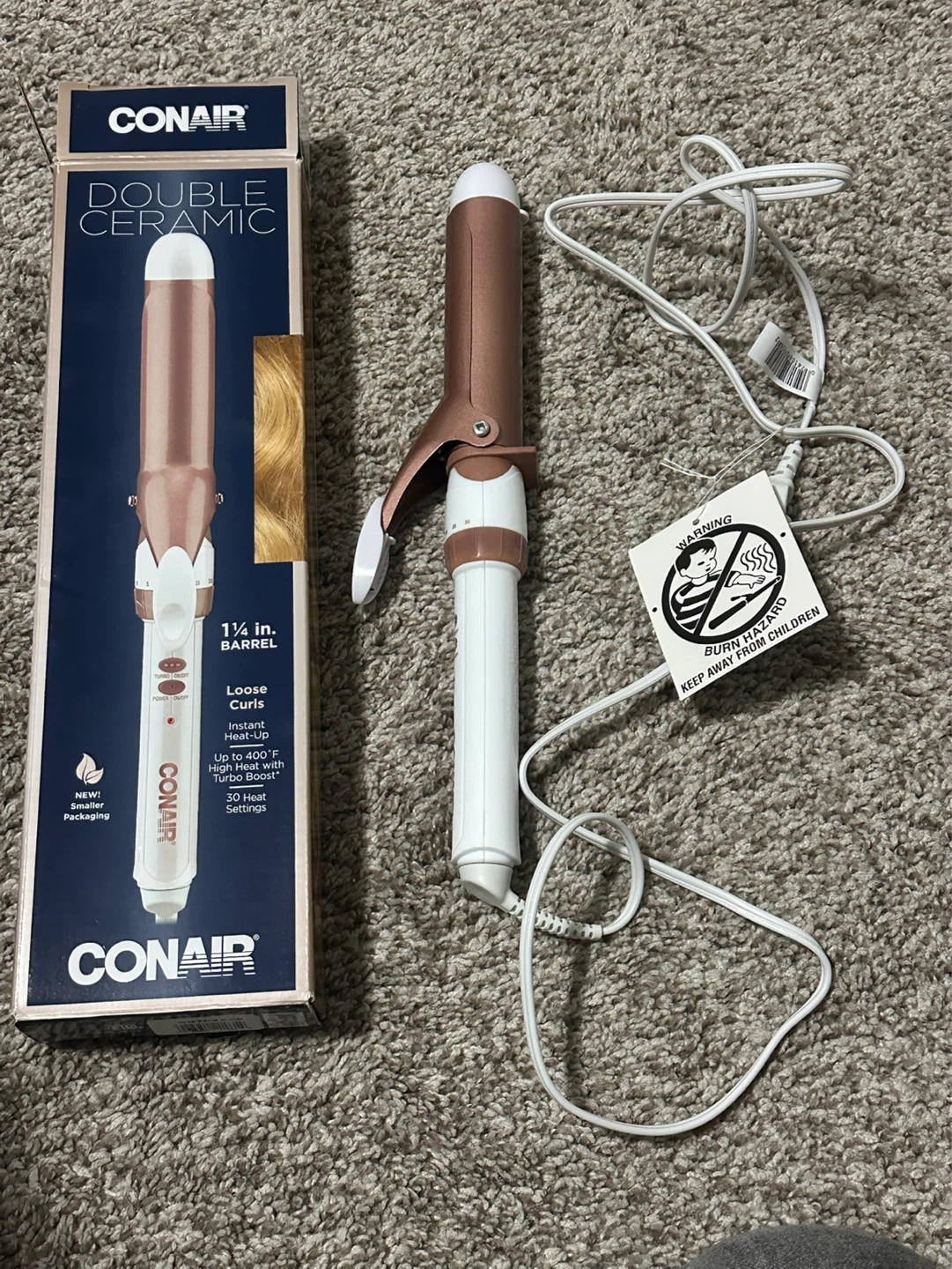Conair Double Ceramic Flat Iron and Curling Iron - photo 3