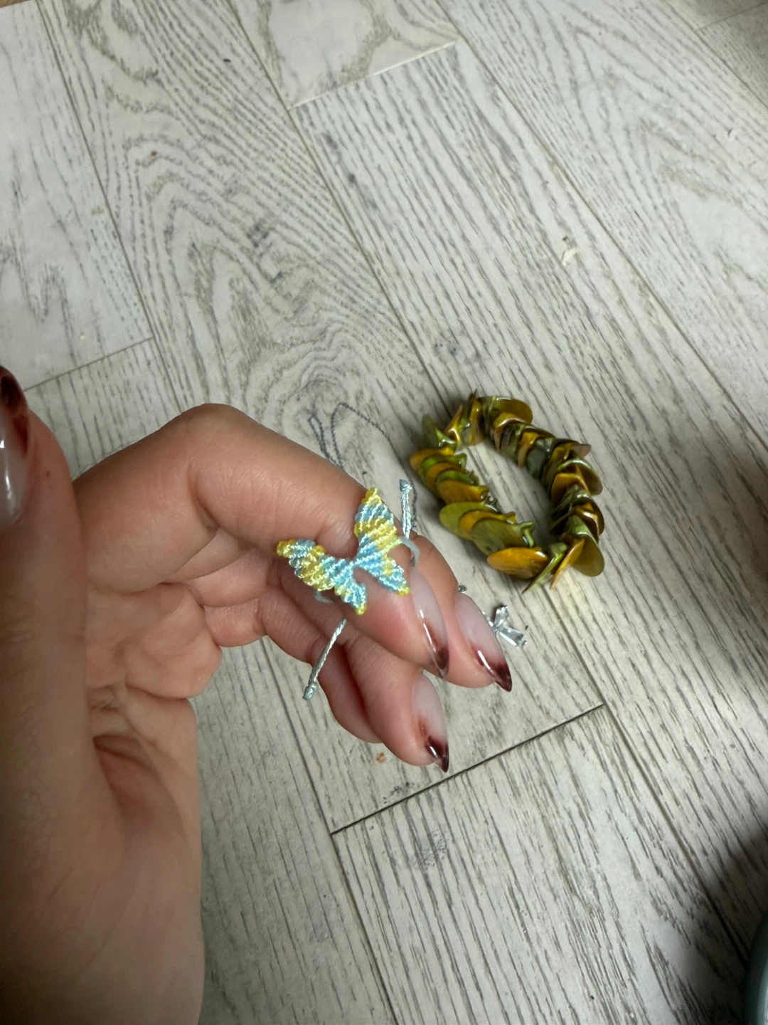 Set of fashion rings and jewellery - photo 4