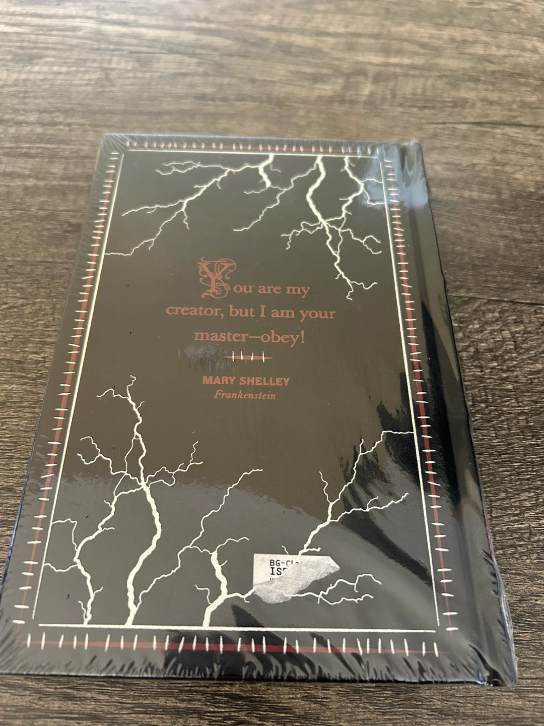 Frankenstein by Mary Shelley Hardcover Book - photo 3