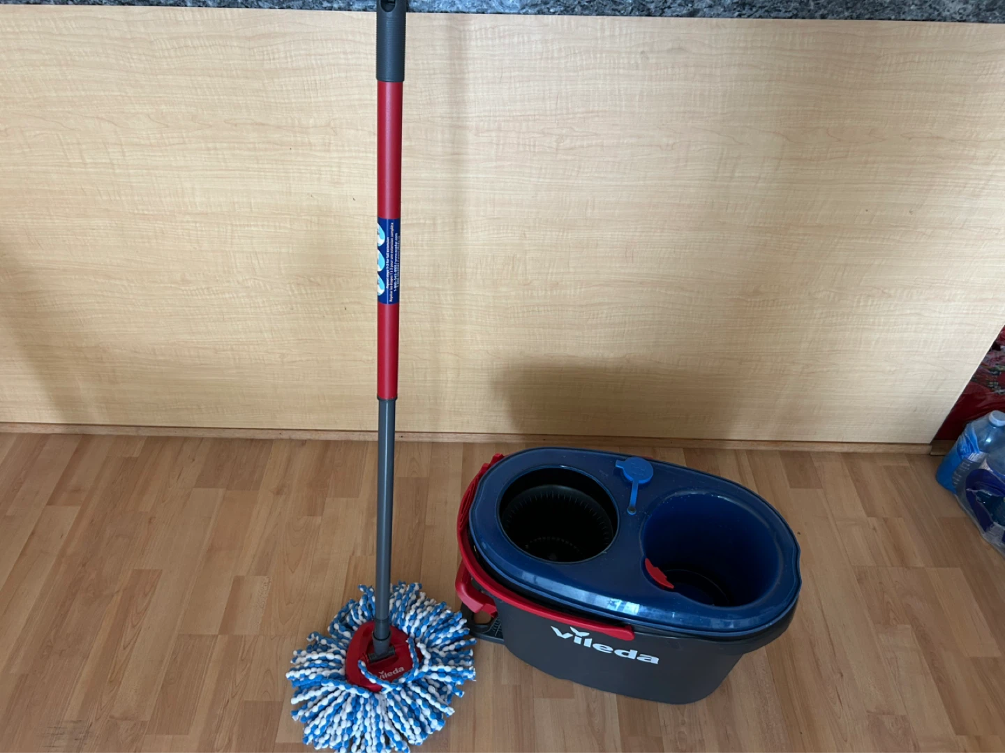 Vileda Spin & Go Mop and Bucket Set