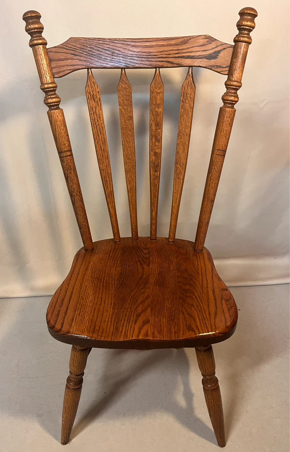 Wooden Oak Dining Chair (set of 6) - photo 5