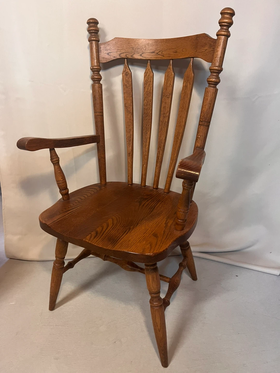 Wooden Oak Dining Chair (set of 6) - photo 2