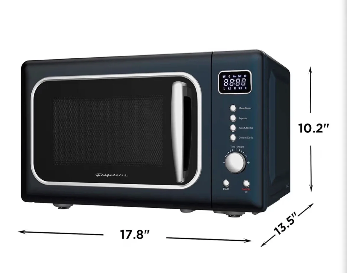 Brand New Frigidaire Retro Microwave - Navy Blue - photo 4