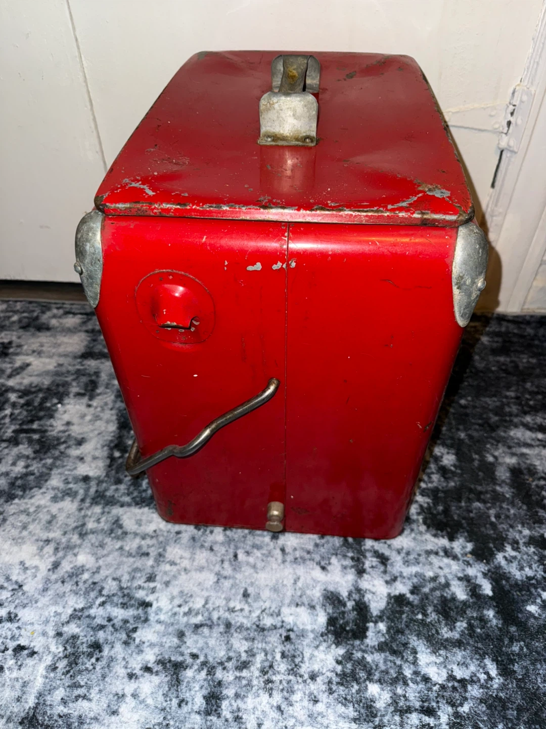 Vintage Coca-Cola Metal Cooler - photo 3