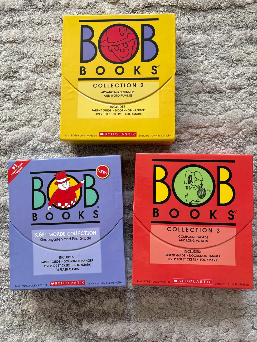 Bob Books Collections 2, 3, and Sight Words
