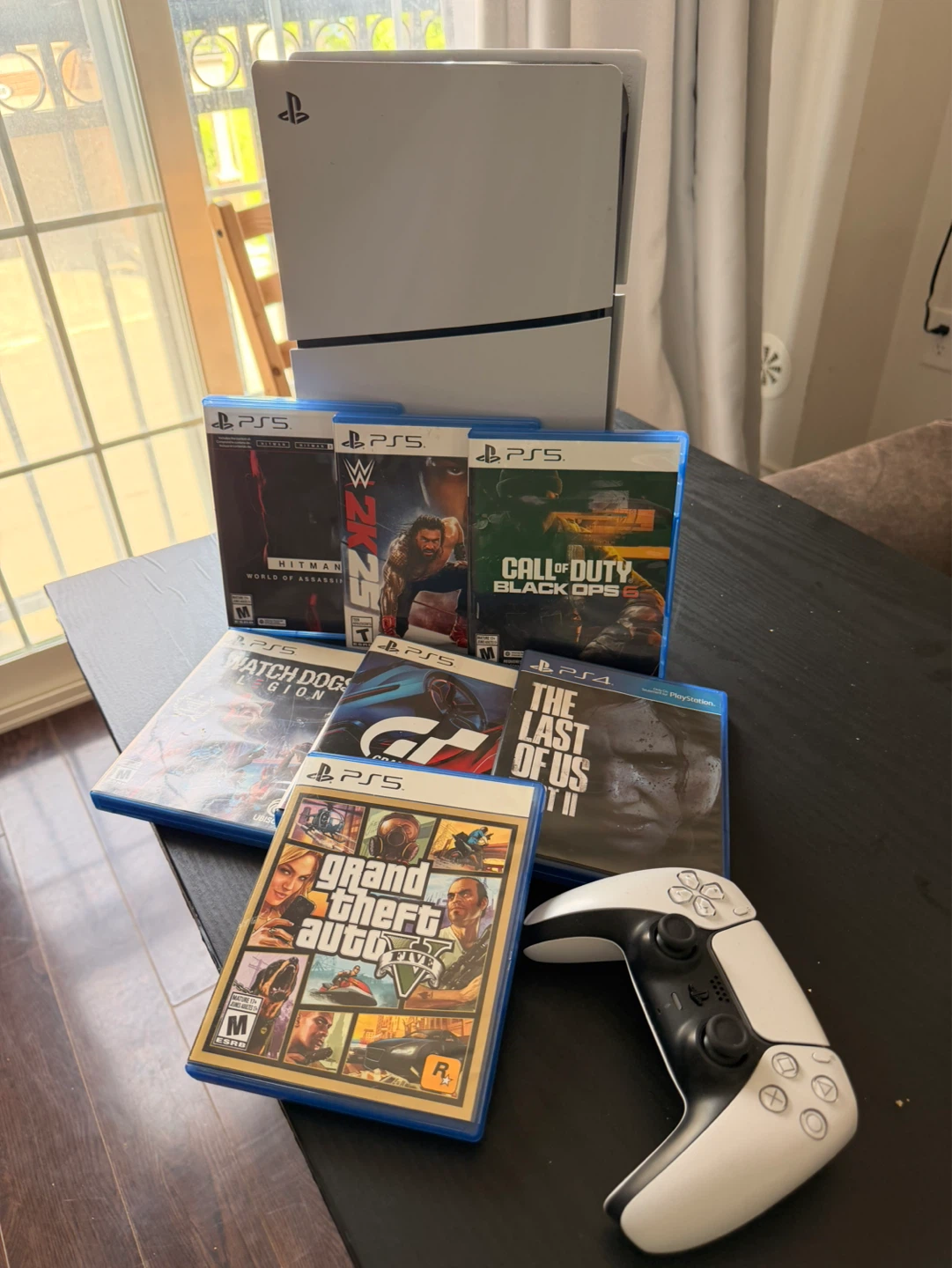 PlayStation 5 Console with Games and Controller