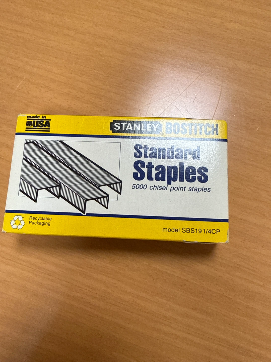 Stanley Bostitch Standard Staples - 5000 count