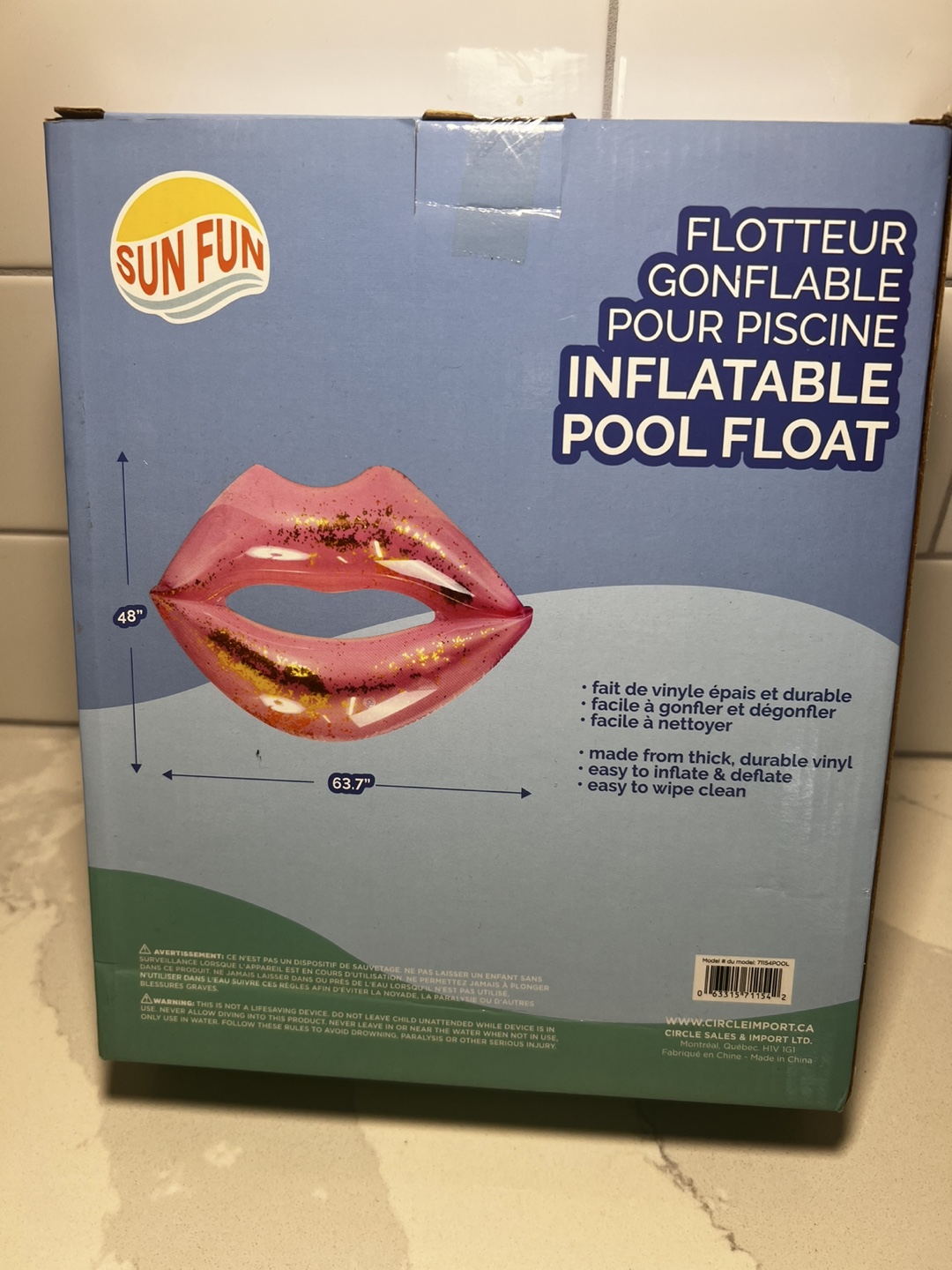 NEW Sun Fun Inflatable Pool Float - photo 2
