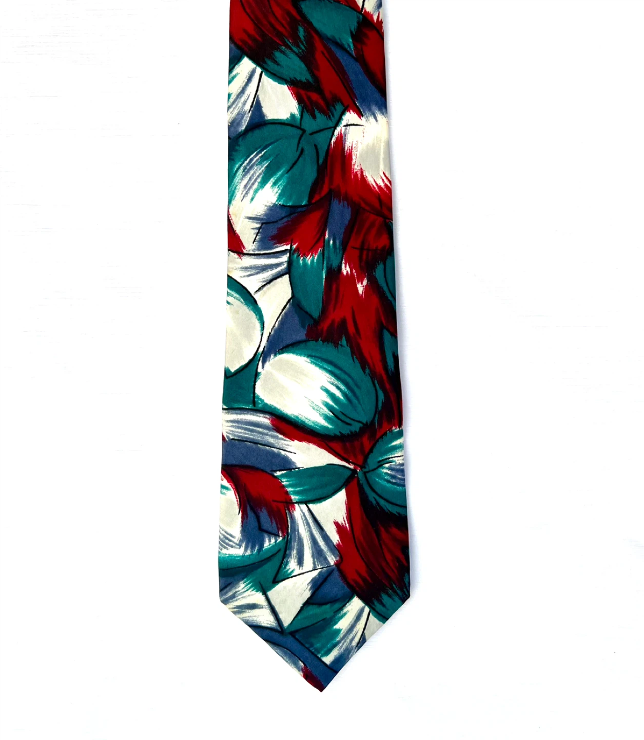 Vintage. Retro Pierre Cardin Men's Tie - Abstract Print - photo 3