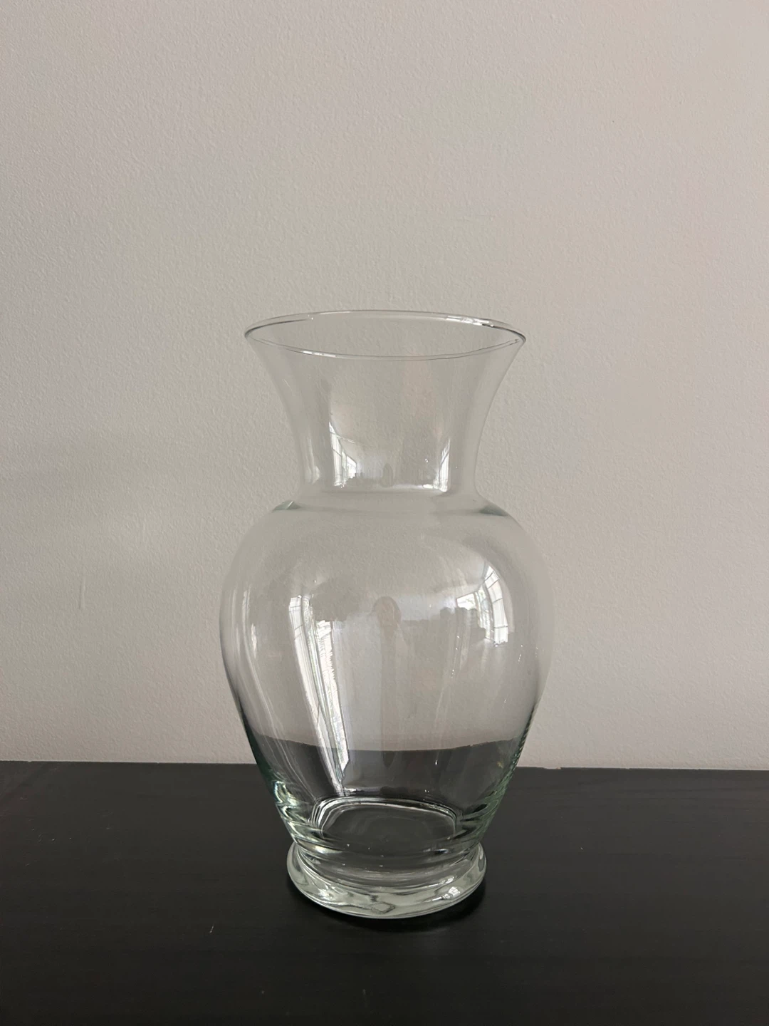 Clear Glass Vase