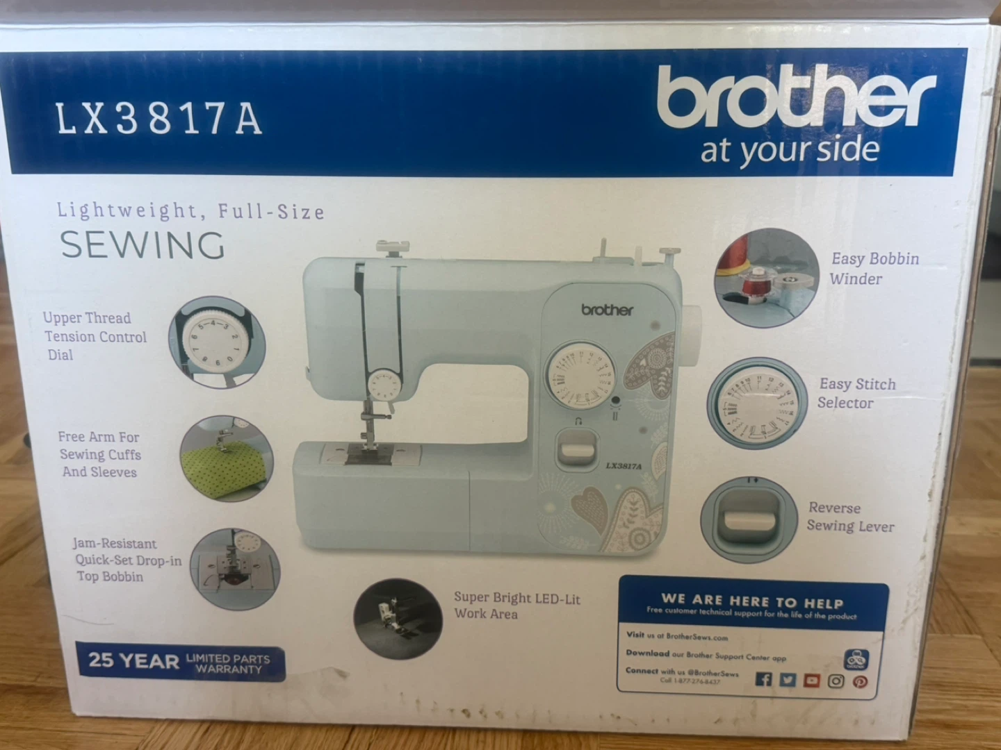Brother LX3817A Sewing Machine - photo 4
